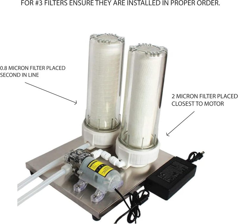 Fermtech Mini 2 Wine Filtration Bundle (#1/#2/#3 Filter Pads) - Image 1